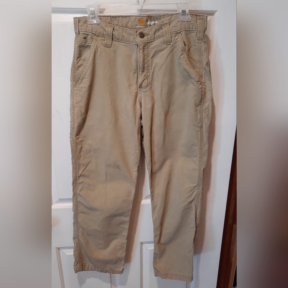 Carhartt Relaxed Fit Khaki Pants size 32x28